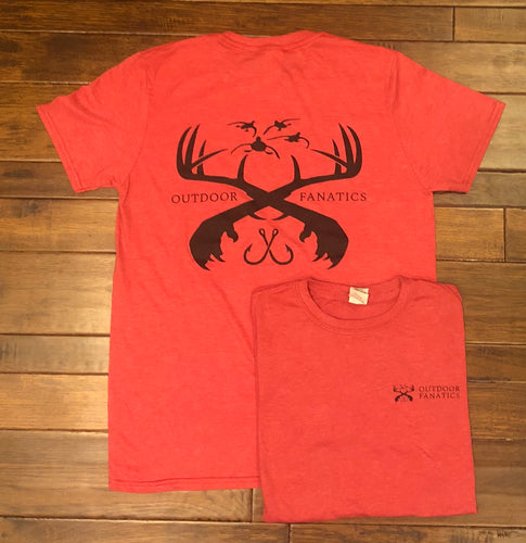 Red/Black Short Sleeve T-Shirt