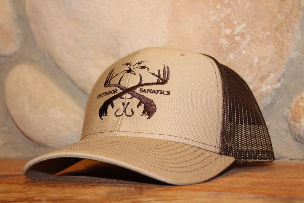 Khaki/Coffee Snap Back